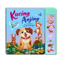 Gambar Kucing, Anjing, dan teman-temannya Super Sound Book dengan 8 tombol suara hewan - Buku Baby Bersuara Hewan [GinukGinuk] dari happybunnybooks Kota Administrasi Jakarta Utara 3 Tokopedia