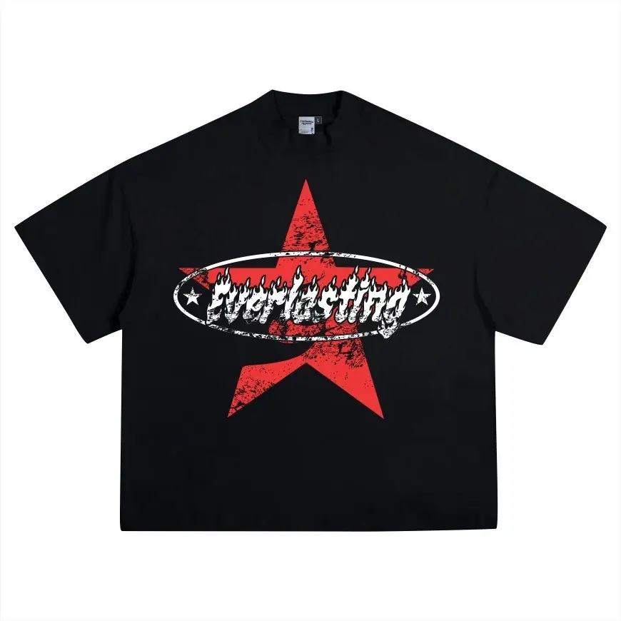 Terlaris T Shirt Boxy Oversize Bad Capt-EVG Black I Baju Skena Kaos Boxyfit Oversized Distro Tshirt Pria Wanita