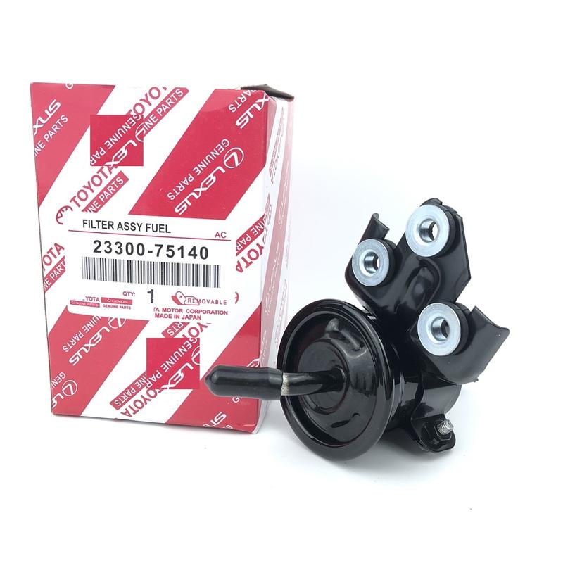 Lọc xăng có pát loại A (lọc nhiên liệu trong khoang động cơ) xe toyota Innova, Fortuner, Hilux MÃ SP: 23300-75140 2