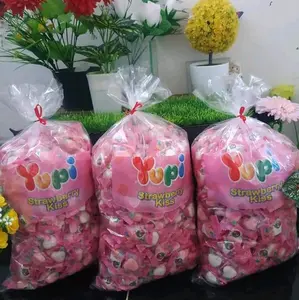 [1kg] Yupi Kiloan 1 Kg Strowberry Kiss/ Manggo Kiss /fruity puff/ Serba murah/ Fruity/ Pak/ Rendah gula