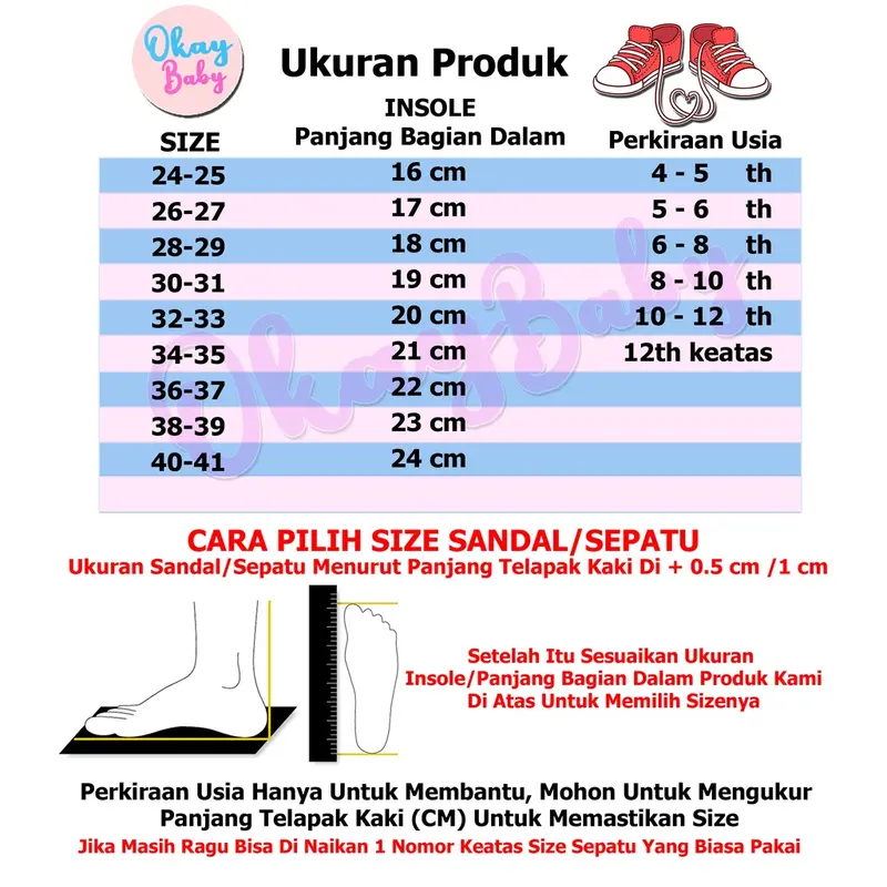 PROMO 8.8 IMPORT OkayBaby B271 Sandal Sendal Anak dan Ibu Fashion Sandal Slop Lucu Coople Anak Cewek Anti Slip  Bahan Karet Casual Anti Licin Umur 3-15 Tahun Terbaru 7