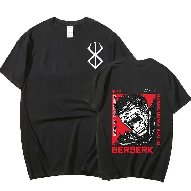 Áo Thun Họa Tiết, Berserk, In Hình Anime, Phong Cách Thường Ngày [T] 3