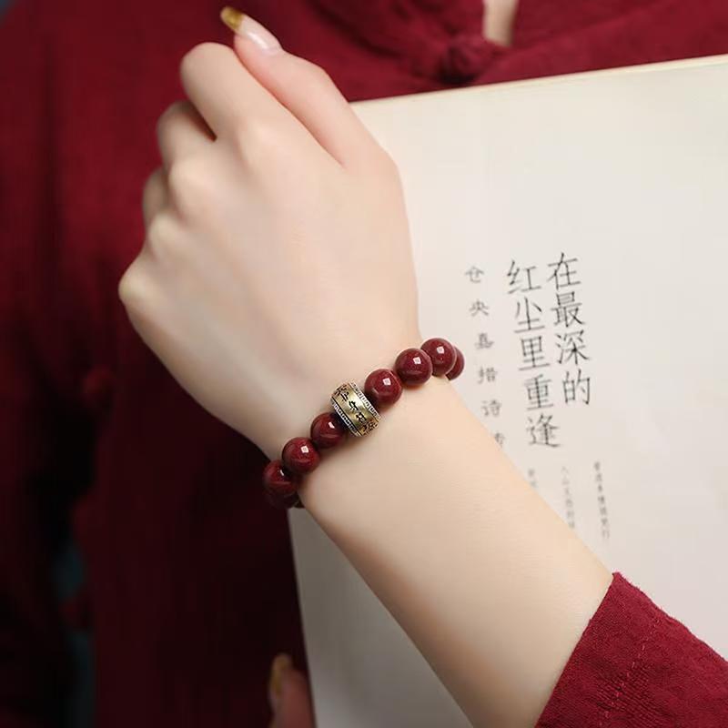 Vòng Tay Bồ Tát Manjushri, 12 Mảnh, Dành Cho Nam Và Nữ, Hạt, Chuyển Giao An Toàn, Dây Đeo Tay 4
