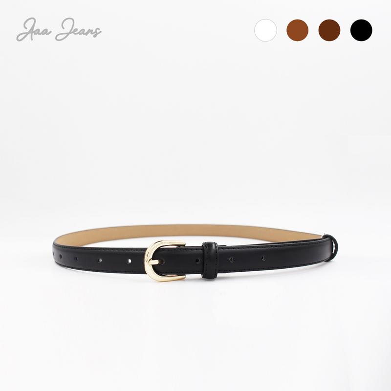 Aaa Jeans - Thắt Lưng Da Thật Bản Nhỏ 2cm
