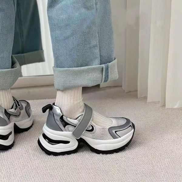 Product Introduction of Giày Daddy, Đế Bằng Uniity, Dành Cho Nữ, Hàng Mới Về Mùa Thu 2024, Giày Thường Ngày Thể Thao Thoáng Khí, Giày Chạy Bộ Quai Dán Sneaker Shoes 38