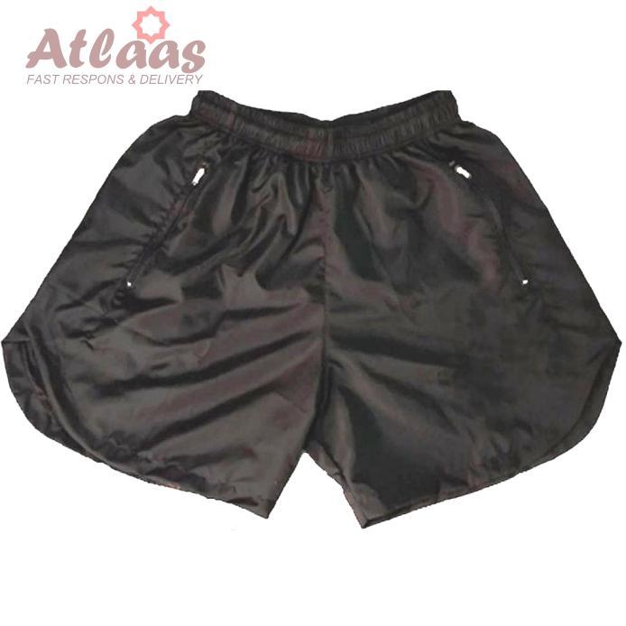 CELANA PENDEK OLAHRAGA UNISEX RUNNING PARASUT LARI KOLOR pria sport 1