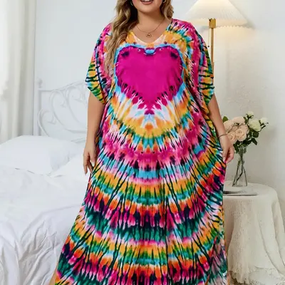 Muumuu fashion dress plus size