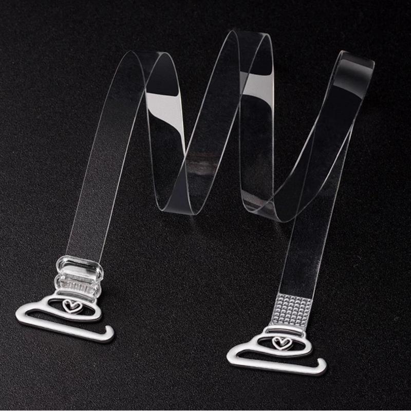 Dây Áo Ngực Silicon Trong Suốt, 1 Cặp, Trong Suốt Và Vô Hình, Có Thể Tháo Rời Và Điều Chỉnh, Dây Đeo Vai Áo Ngực, Dành Cho Phụ Nữ, Thắt Lưng Đàn Hồi, Phụ Kiện Thân Mật 8