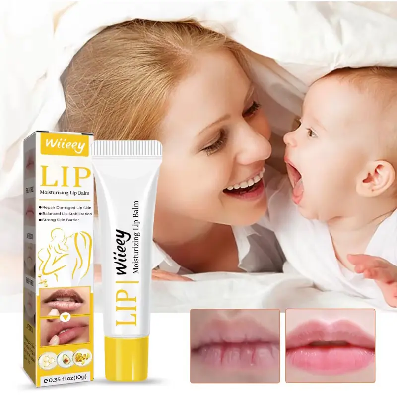 [BEST[ wiieey moisturizing lip balm repair anti-freeze dry cracking dry peeling moisturizing pelembab lip mask lip care Kosmetik Perawatan
