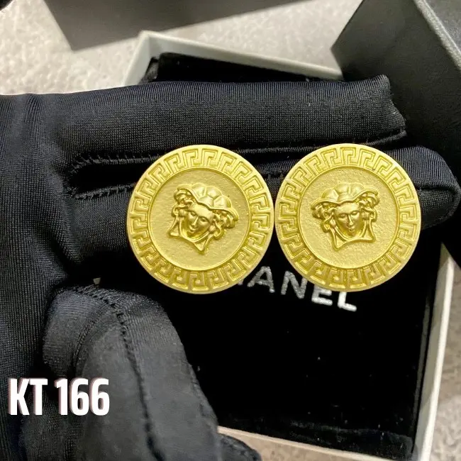 (2.8cm)Bông tai mặt nữ hoàng