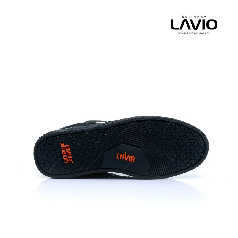 Sepatu Kulit Formal Casual Pria Lavio Delva Kerja Original Murah Kasual Black Hitam Shoes 5