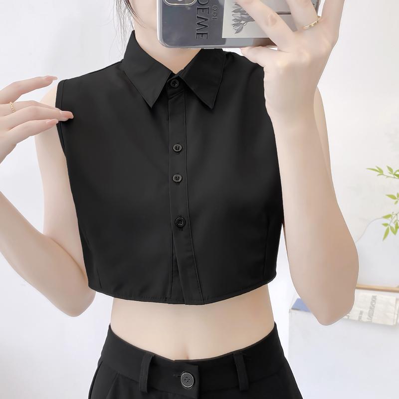 Product Introduction of Korean version of fake collar women's versatile fake collar shirt fake collar shirt collar sweater decorative collar spring, autumn and winter white collar 9