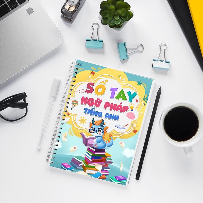 Sổ giấy A5 Tiếng Anh ngữ pháp trọng tâm