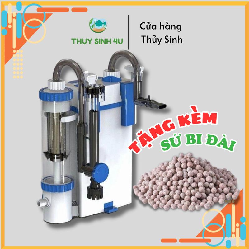 Sunsun Lọc Treo YBF 500 - YBF 600 Tích Hợp Tách Phân & Lọc Váng Cho Bể Cá Thuỷ Sinh Tặng Sứ Bi Đài