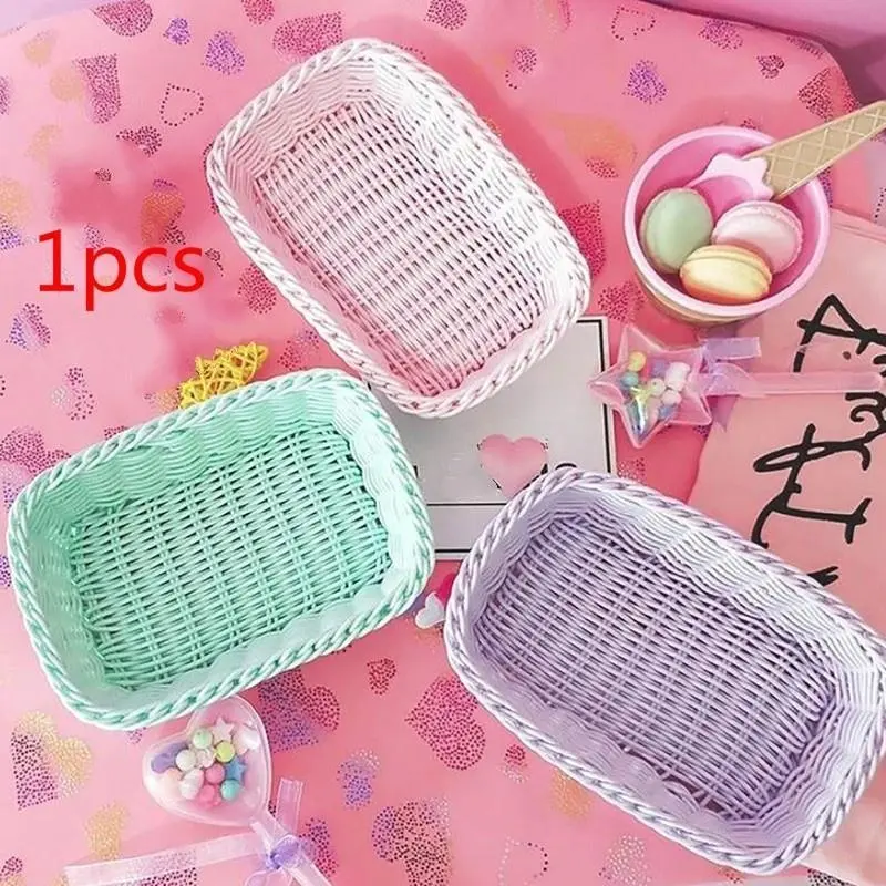 Home Storage Basket Desktop Basket Nordic Storage Fruit Basket