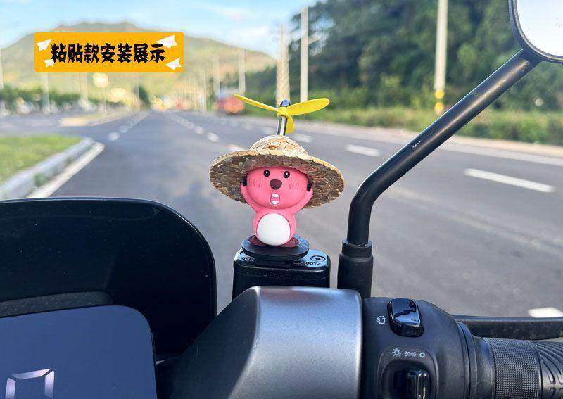Product Introduction of Mũ Bảo Hiểm Xe Đạp Điện, Phụ Kiện Trang Trí Dễ Thương, Xu Hướng Mới, Thích Hợp Cho Xe Đạp Đường Trường Và Xe Máy, Thiết Kế Cối Xay Gió, 2024 Helmet Đội Đầu Xốp 8