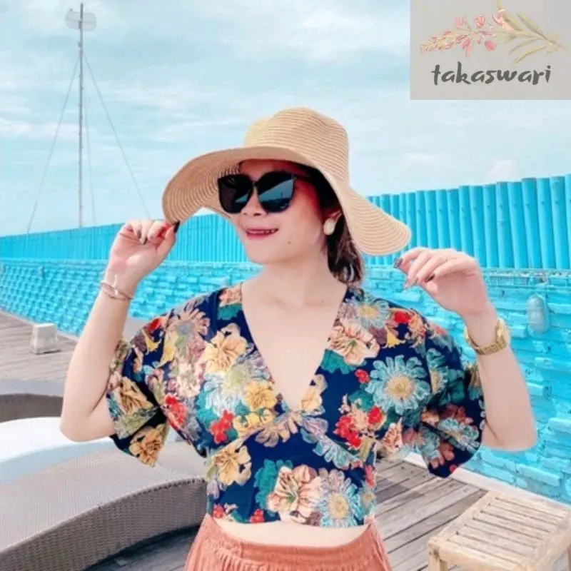 CROP TOP PEVITA || CROPTOP WANITA || BAJU ATASAN WANITA BALI MODEL TERBARU