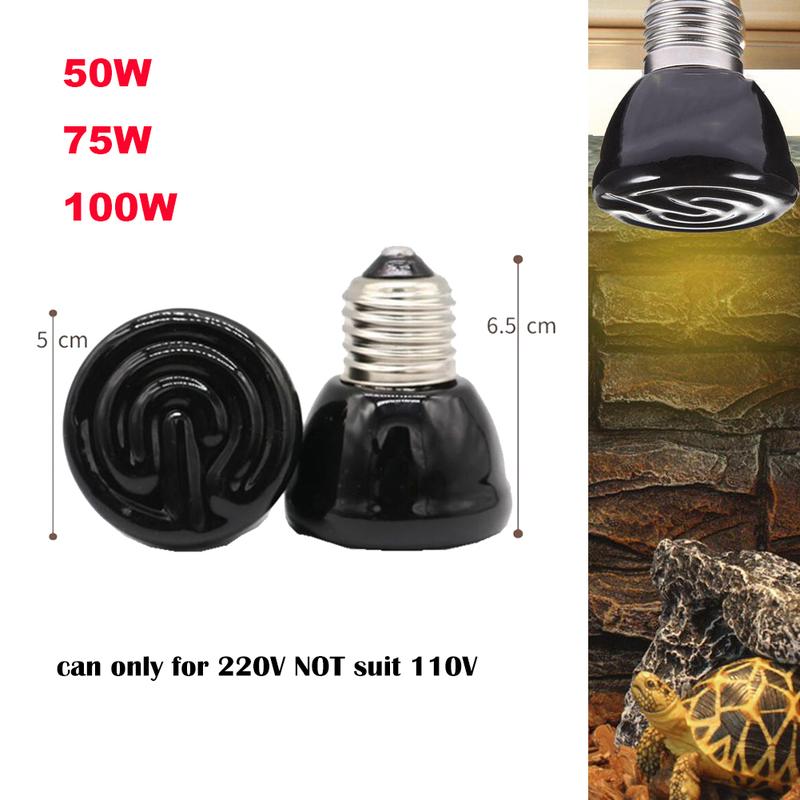 Product Introduction of 200V-240V Pet Reptile Heat Warm Light Kit  Lamp Clip Holder Holder Heating E27 Lamp Basking Lighting  2KSG 217