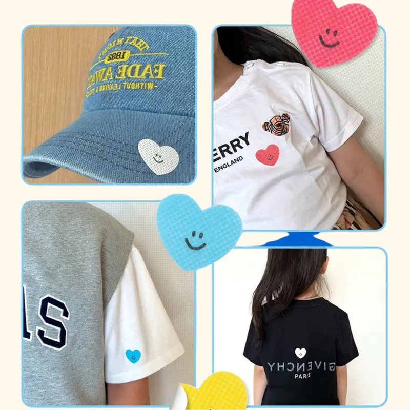 [Mua 5 tặng 1/ Mua 8 tặng 2] Set 8 sticker dán chống muỗi, côn trùng Dotori Trái tim cho Bé và Gia đình 4