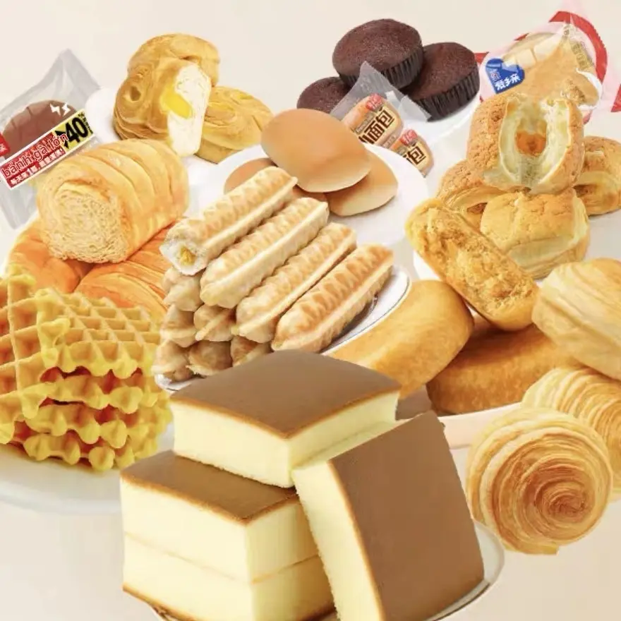 Bánh Mix Thùng 1-2kg, Đủ Loại Đủ Vị Bánh Bông Lan, Ngọt, Mặn, Chà Bông, Trứng Muối, Phô Mai – Bánh Mì Ăn Nhanh Đài Loan