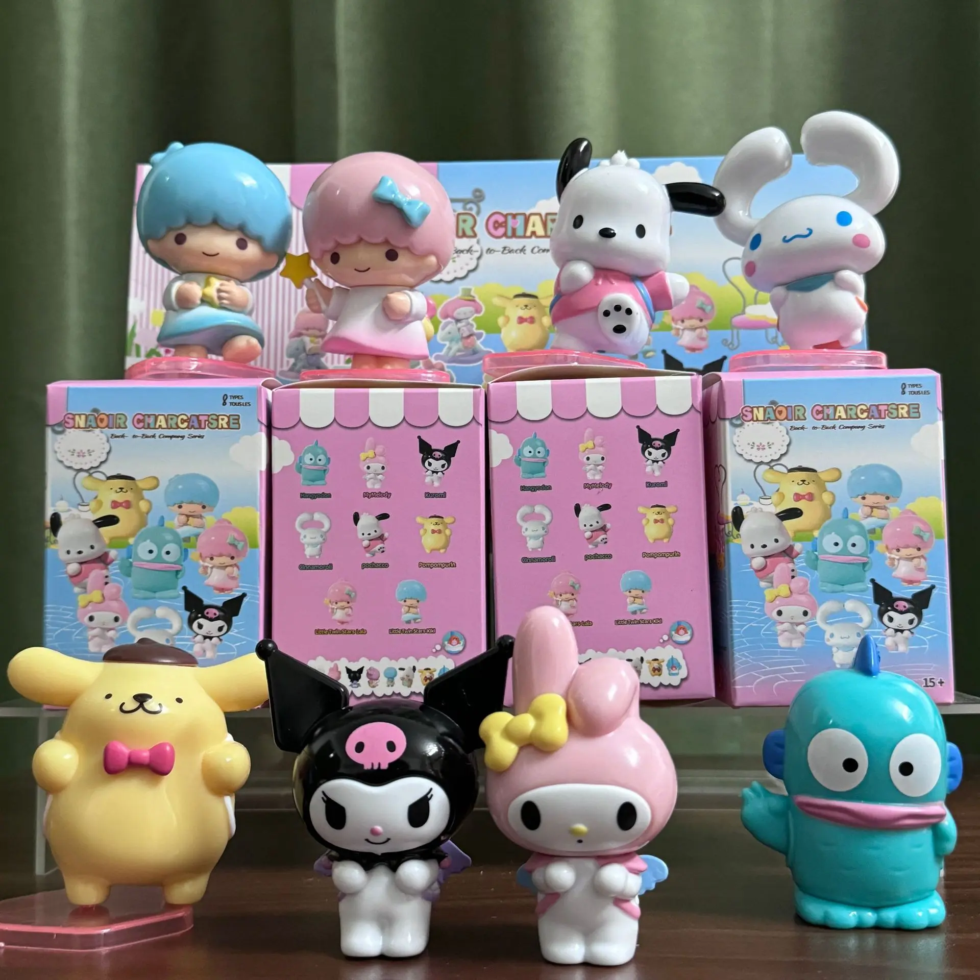 Blind Box Sanrio Lucky Clow Midan Doll Party Melody Decoration Hand-Made Boy and Girl Doll Odd Second Cute