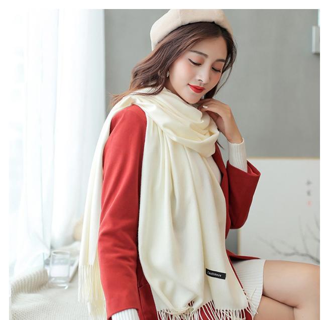 Khăn Choàng Cổ Nữ Cashmere chất vải Len mềm mịn cao cấp Quàng Cổ Women
