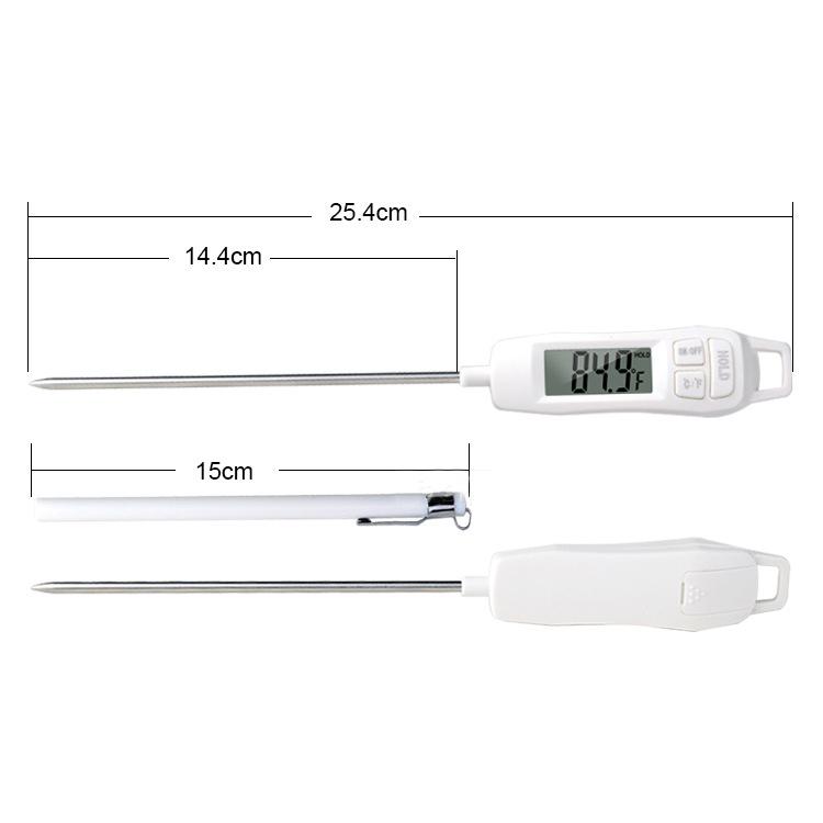 Nhiệt Kế Đo Thực Phẩm - Nhiệt Kế Điện Tử - Nhiệt Kế Có Nắp Chụp GBKI009 4