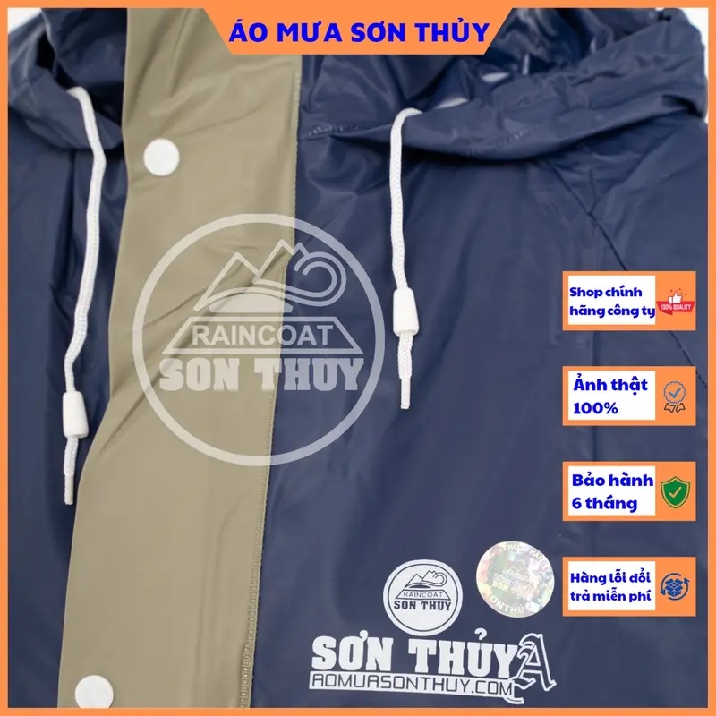 Bộ quần áo đi mưa không thấm nước cao cấp 4