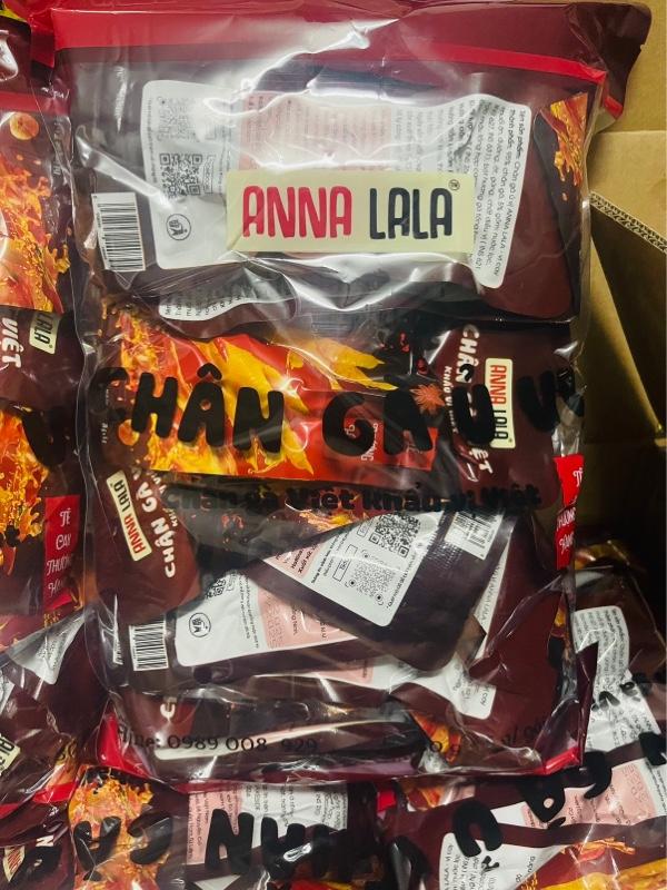 Product Introduction of ( Combo 30 chân ) gà nguyên xương Anna La La Vi cay   Tê Thượng Hạng  35gr Chính hãng 18