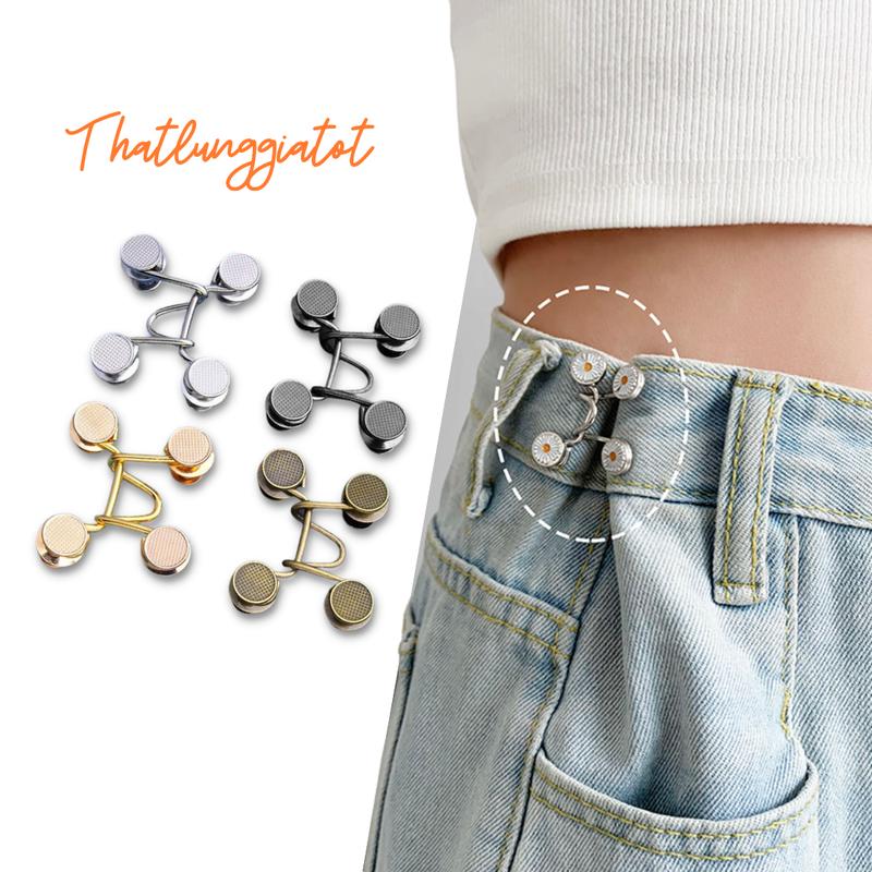 Nút gài điều chỉnh lưng quần, thu nhỏ quần cho nữ PK002 - Thắt Lưng Giá Tốt