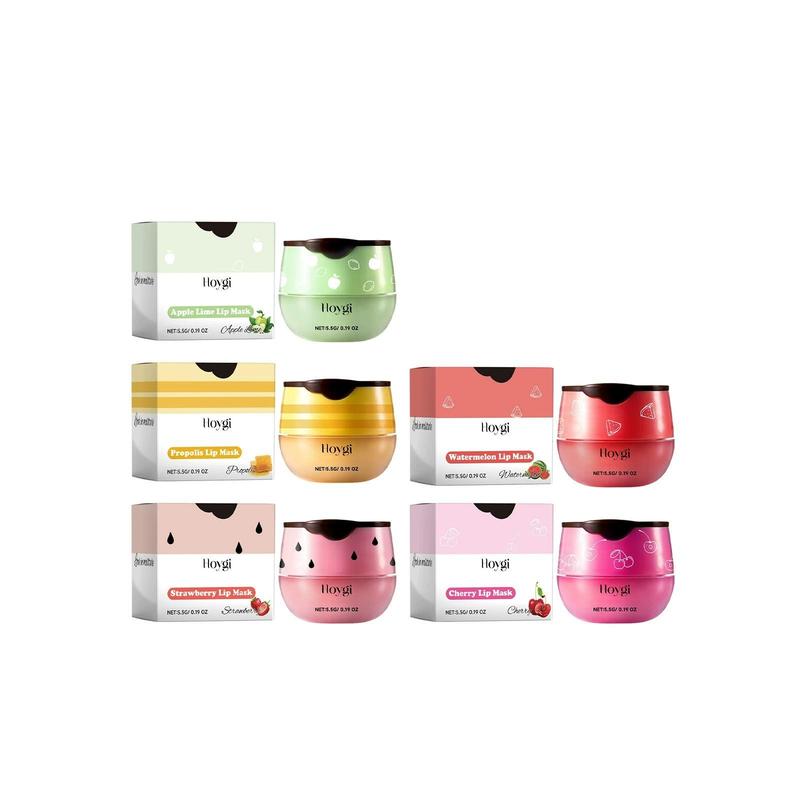Product Introduction of Moisturizing Lip Mask, 6 Counts/set Hydrating Lip Care Mask, Lip Moisturizer, Plumping Lip Balm, Lip Care Product for Women & Girls 3