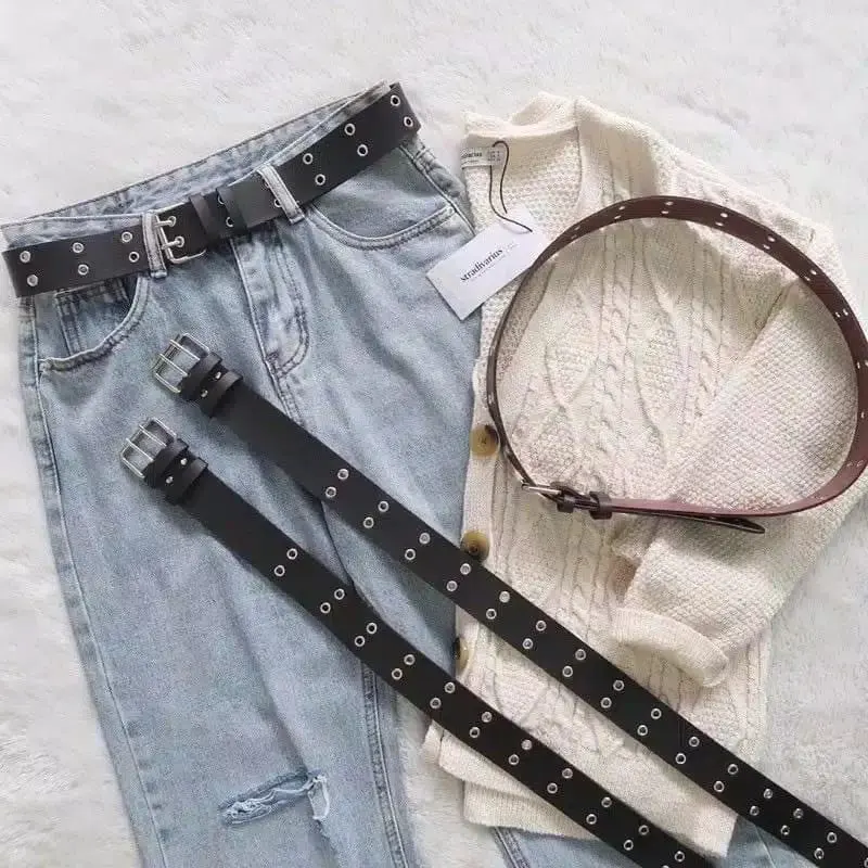 RING BELT KOREA MATA SATU  Kulit 3