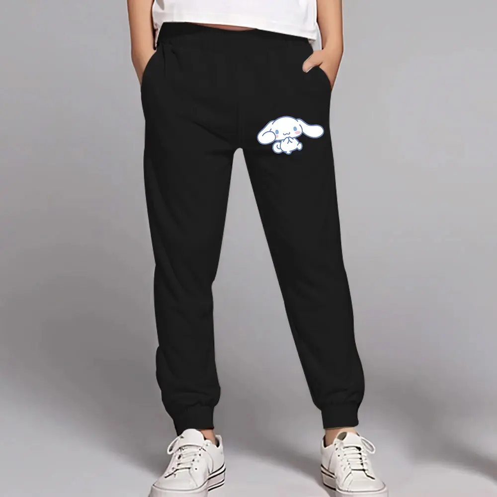 Sanrio girl cartoon sweet fashion casual comfortable pants superior children's panspring and autumn children's sports sweatpants