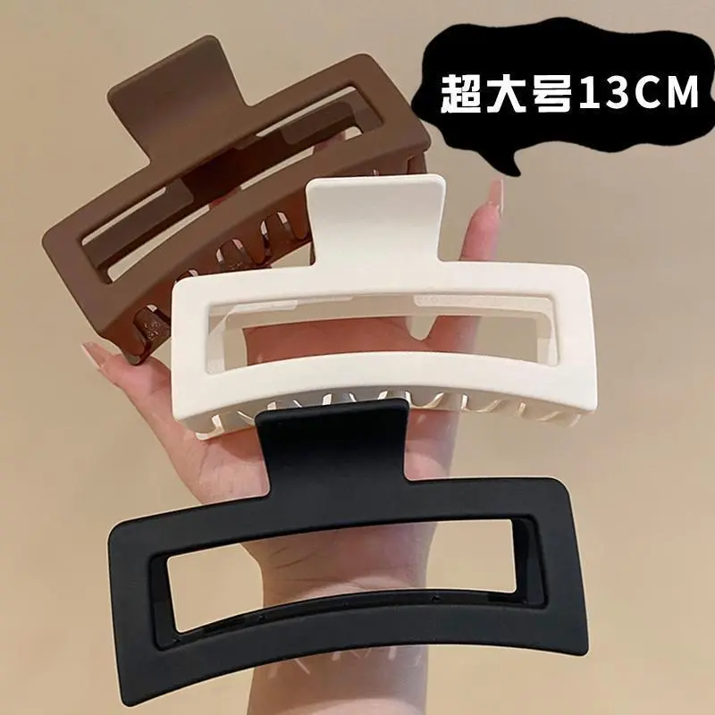 Kẹp Tóc Càng Cua, Cỡ Lớn (13cm), Thiết Kế Thắt Nơ, Giá Trị Cao, Kẹp Tóc, Kẹp Tóc Ins, Kẹp Tóc Vuông