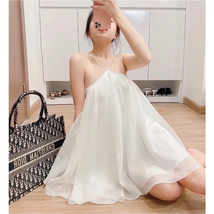 Đầm Yếm Maxi Xin Xắn(kèm ảnh thật)