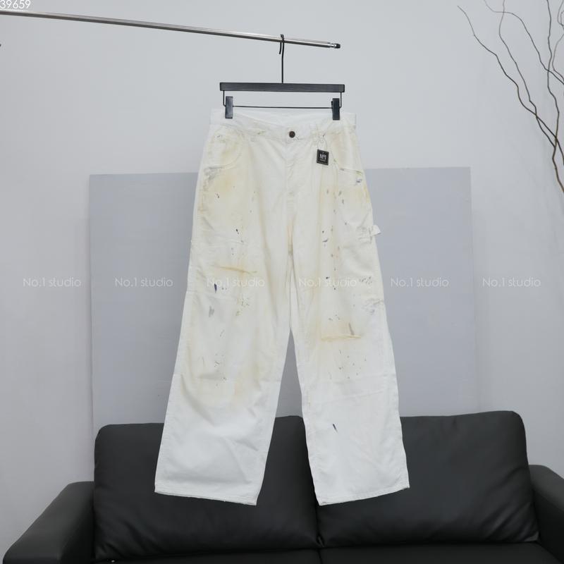 Quần kaki ống rộng MF vẩy sơn 2360/110