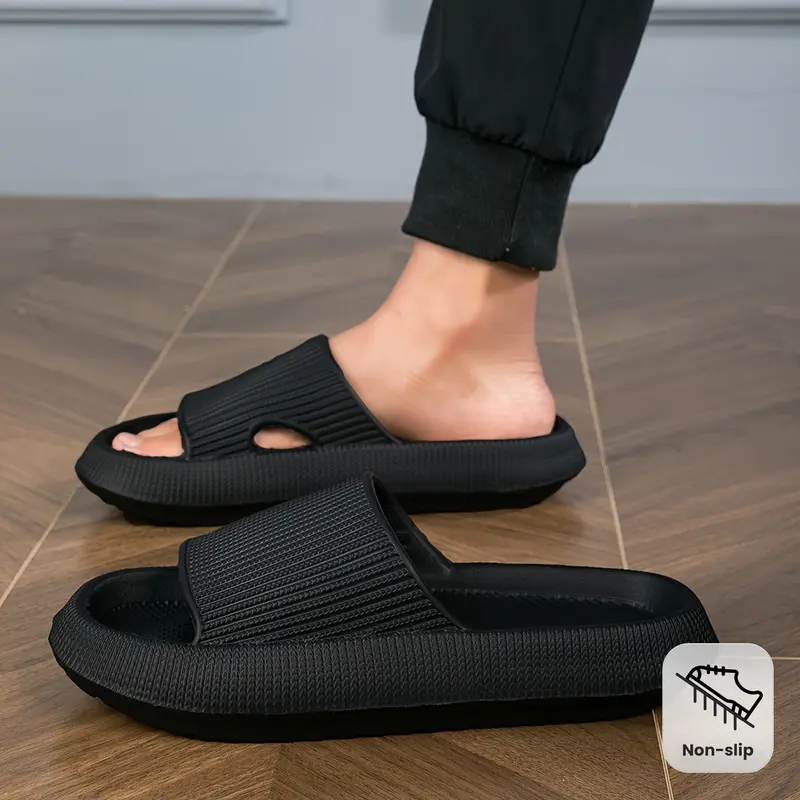 Lightweight And Versatile Men's Slippers, Large Size Home Slippers, Men's Open-Toe Slippers, Lightweight And Comfortable, Anti-slip Slippers 0