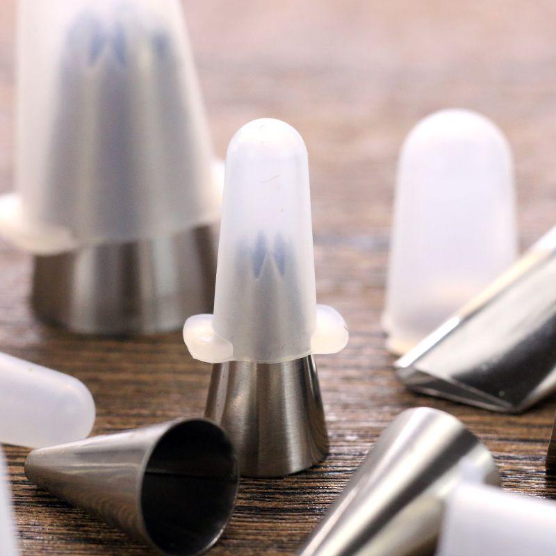 Product Introduction of [RSW]Silicone Piping Tip Cover Decorating Tips Pastry Bags Icing Tubes Cover Pastry Tools Bakeware Cake 19