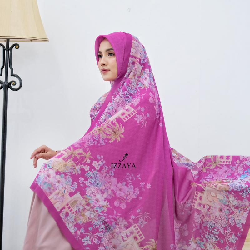 Hijab Motif Segiempat Ultrafine Voal GIA SERIES 7