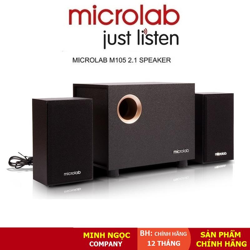 Loa máy tính Microlab M105 2.1 - Hàng phân phối chính hãng bảo hành 12 tháng