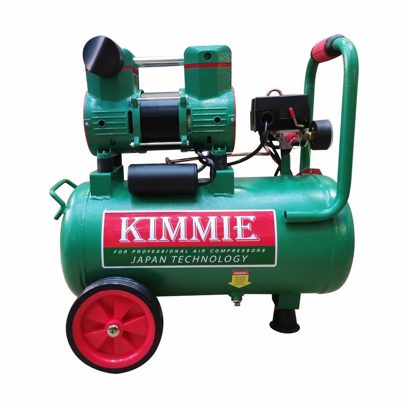 Máy nén khí 35 lít Kimmie công suất 3HP (moter chống ồn , không sài nhớt, dòng máy nhanh tua) dung tích 35 lít chuyên dùng cung cấp hơi để xịt bụi , bơm xe ô tô xe máy xe đạp, phun sơn , mở ốc , bắn đinh , hoặc các dòng máy bắt vít chà nhám