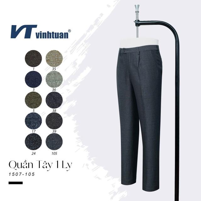Product Introduction of Quần tây trung niên 1ly classic mã 1570 Kem Pants 8