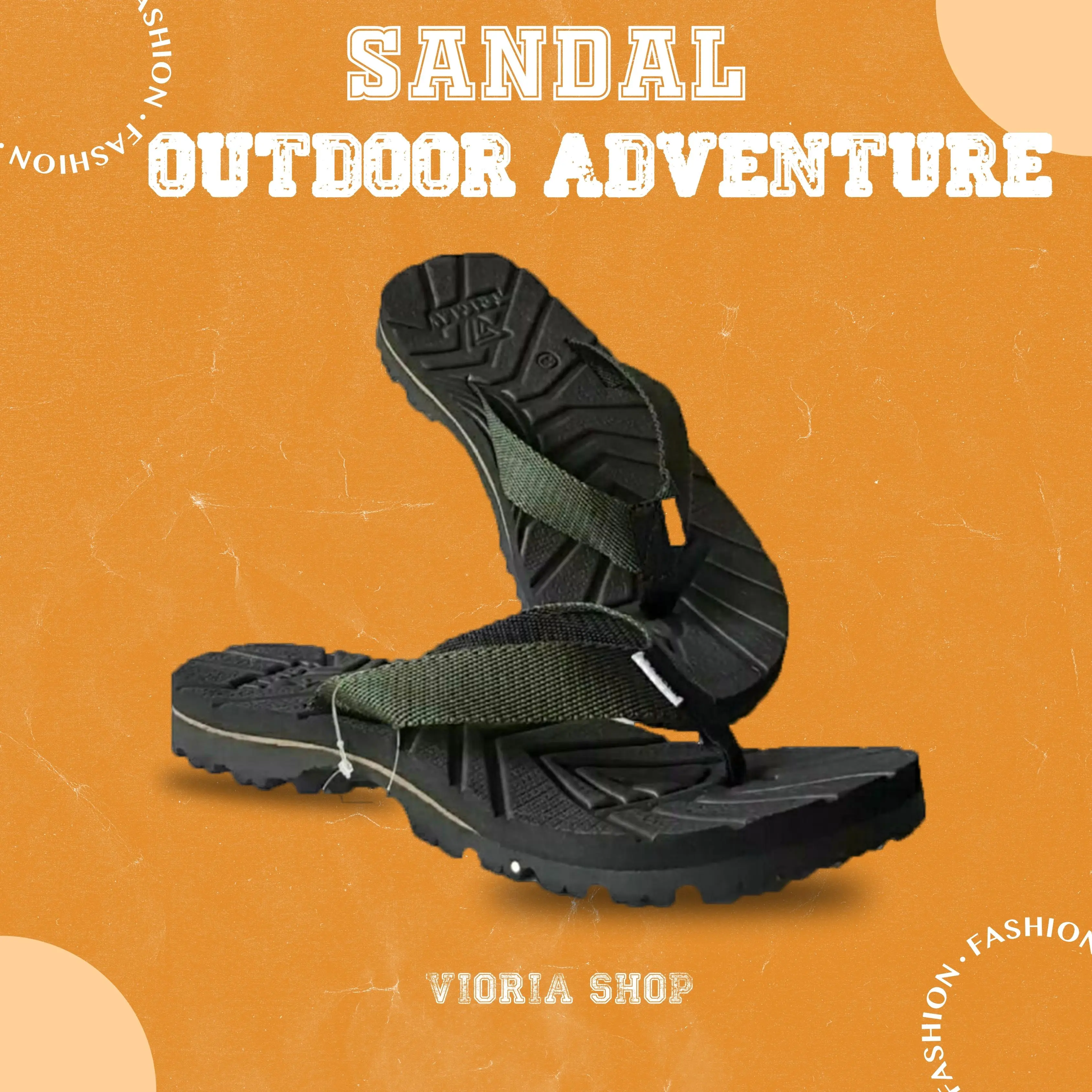Sandal Gunung Sandal Hiking outdoor adventure ukuran 33-43 Wanita Pria