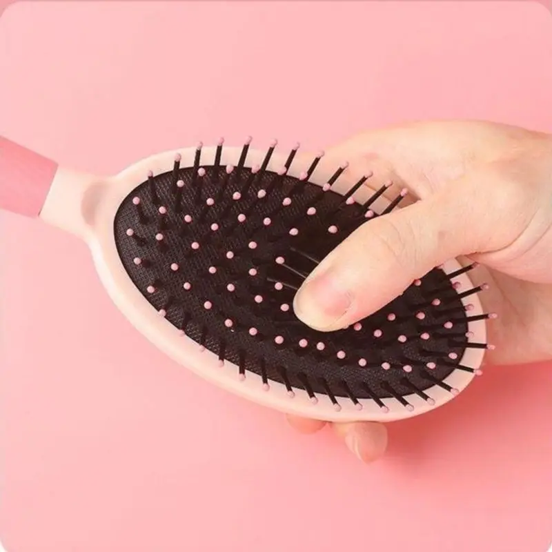 ￼Bộ 3-4 cây lược chải tóc gỡ rối cute phô mai que dành cho nữ- phụ kiện tóc ( tai gấu hoặc thỏ) Women 2