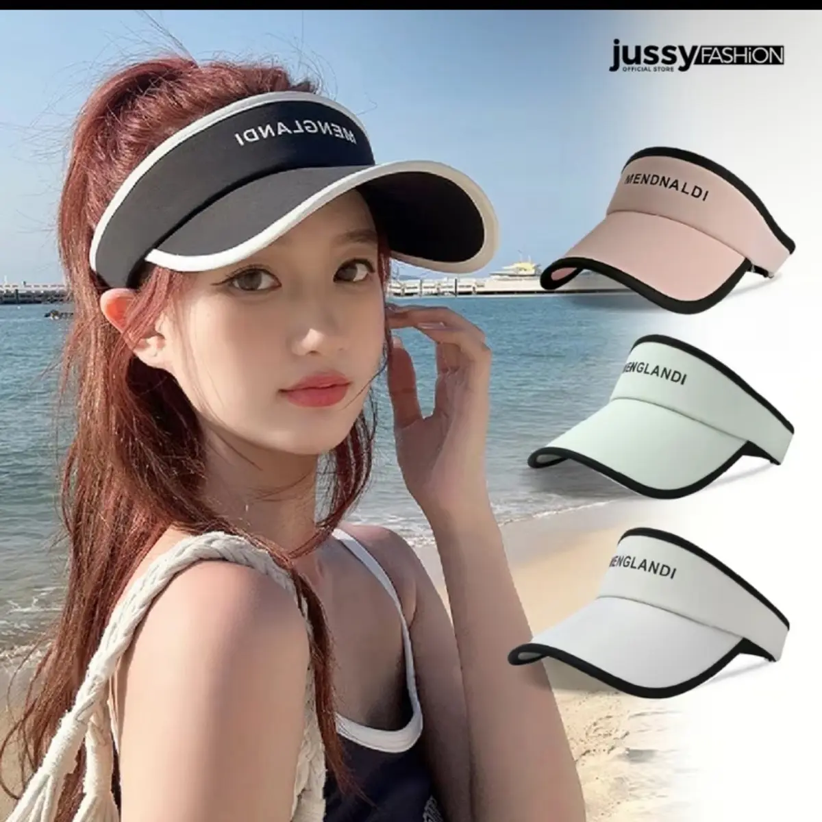Mũ lưỡi trai nửa đầu Chống Nắng MENDNALDI chống tia UV dáng thể thao - Nón Nam, Nữ Nửa Đầu rộng vành Năng Động Trẻ Trung