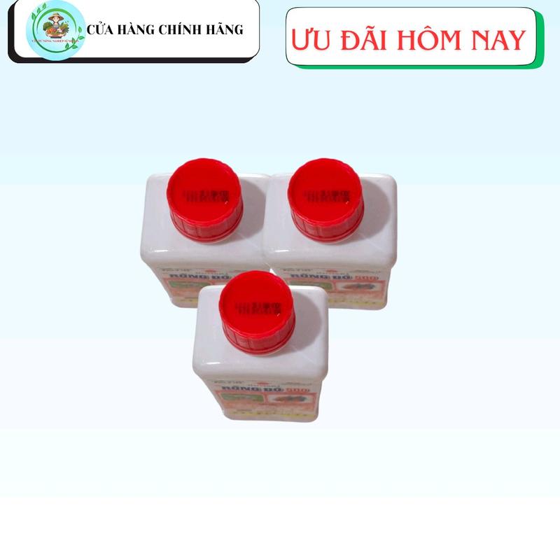 Combo 3 RỒNG ĐỎ 500 450ml - Chai nhựa thân trắng nắp đỏ, kèm nắp đóng, dùng để chứa chắc lỏng 2