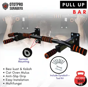 Premium Wall-Mount Pull Up Bar /Wall Mount/ Wall Mounting/ Chin Up/Gym