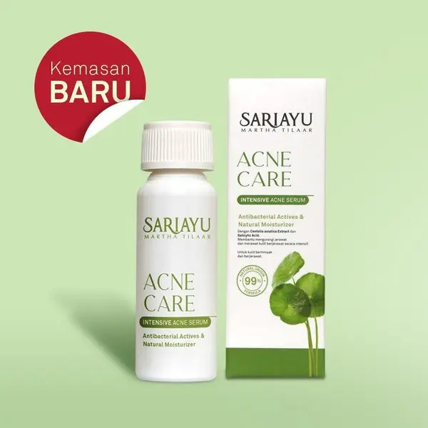 SARIAYU Intensive Acne Care Serum 12ml Acid Berjerawat Niacinamide  Berminyak  Perawatan  Wajah 4