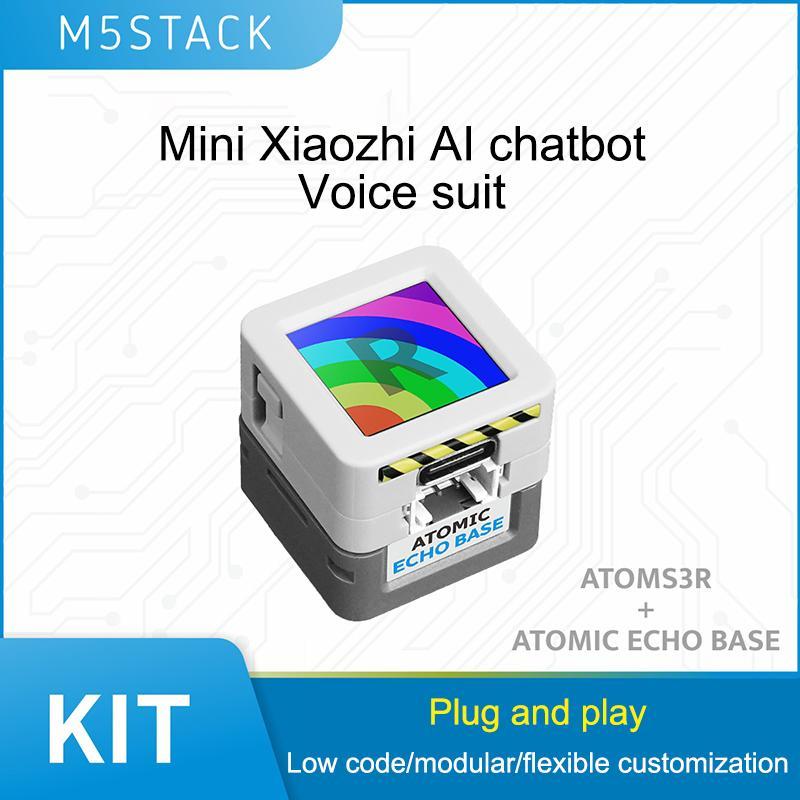 Chatbot AI M5Stack AtomS3R, Bộ Trợ Lý Giọng Nói Xiaozhi AI, ESP32S3, Bộ 1 Cái, Tương Thích ESP32