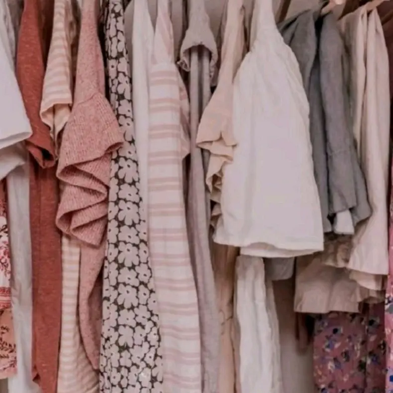 pakaian  Wanita Casual Formal Katun Panjang Baju Atasan blouse kemeja crop blazer outher ine Cewek Kerja Oversize Linen Motif 0